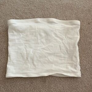 H&M white tube top size xxs